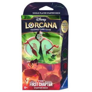 Lorcana First Chapter Starter Deck Cruella/Aladdin (Emerald & Ruby)