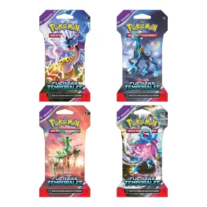 Fuerzas Temporales - sleeved booster pack - Español