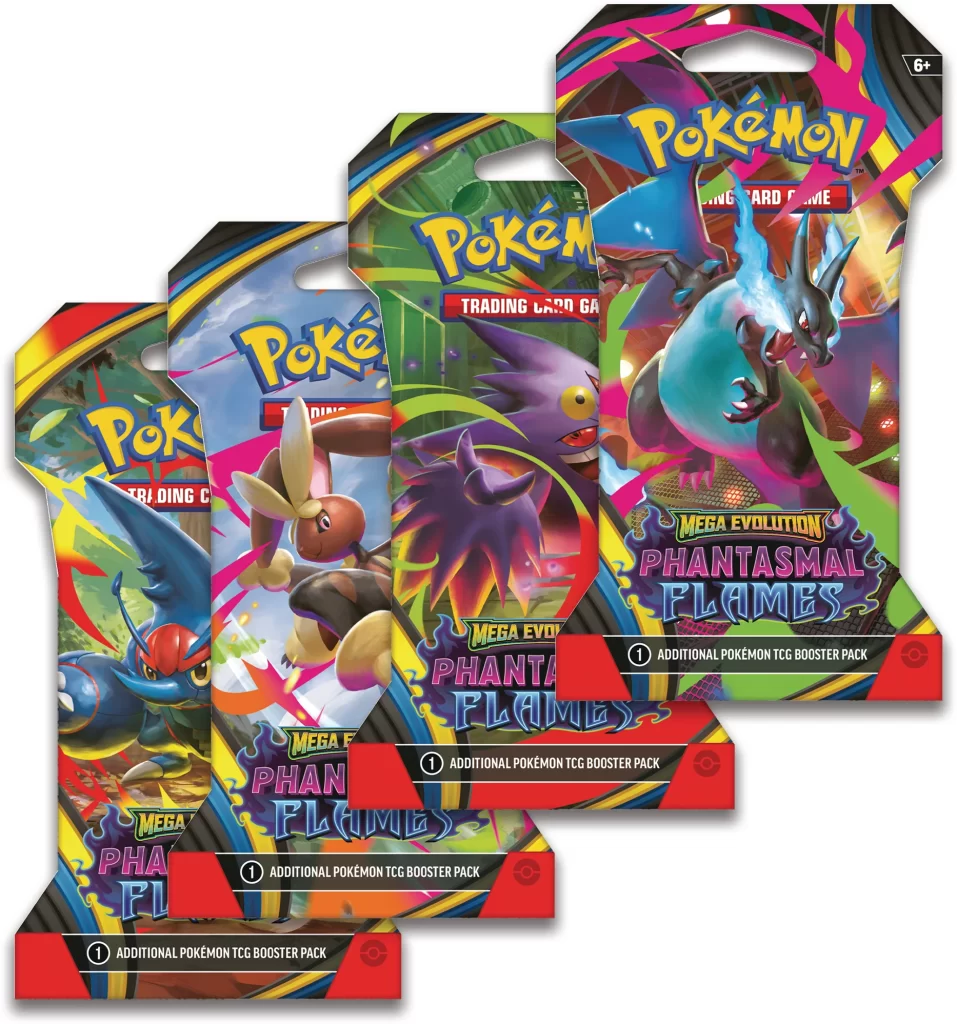 Llamaradas Fantasmales - Sleeved Booster Pack - Español