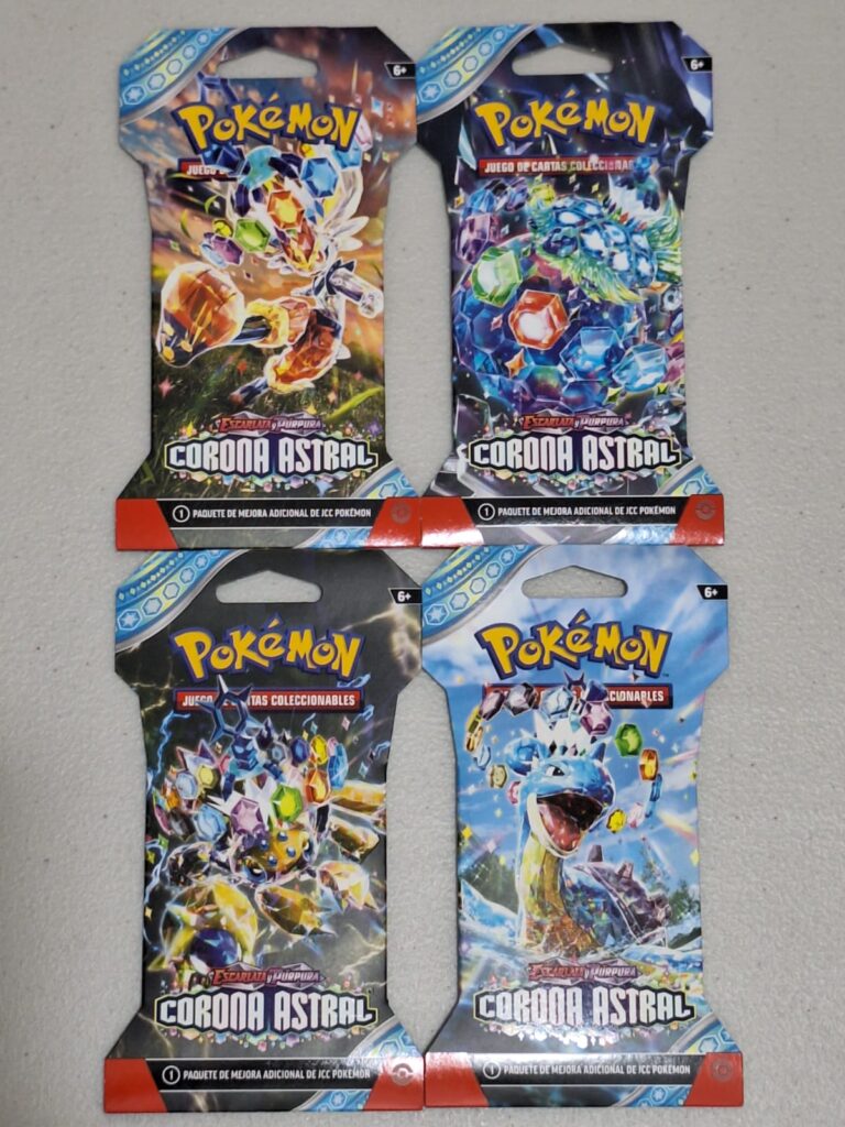 Corona Astral - sleeved booster pack - Español