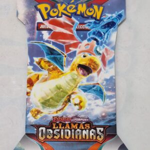 Llamas Obsidianas - sleeved booster pack - Español
