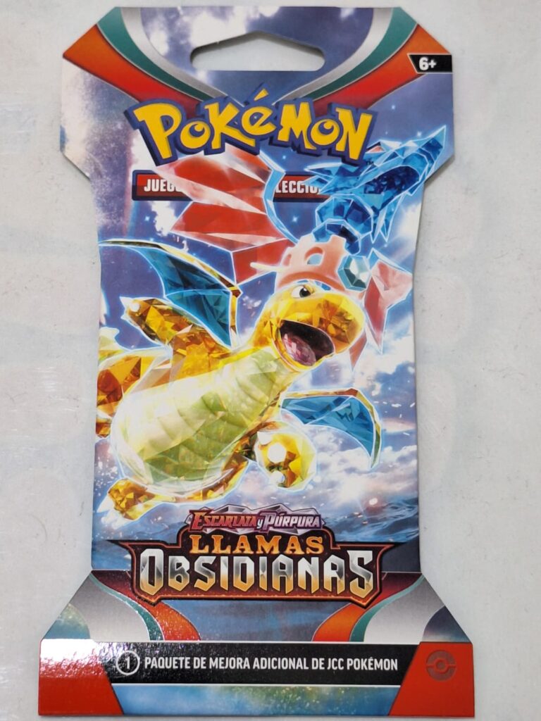 Llamas Obsidianas - sleeved booster pack - Español