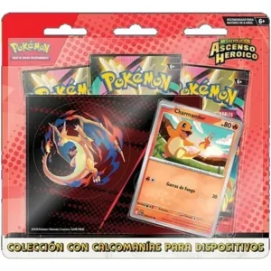 Ascenso Heróico - Blister con Calcomanía de Mega Charizard - Español