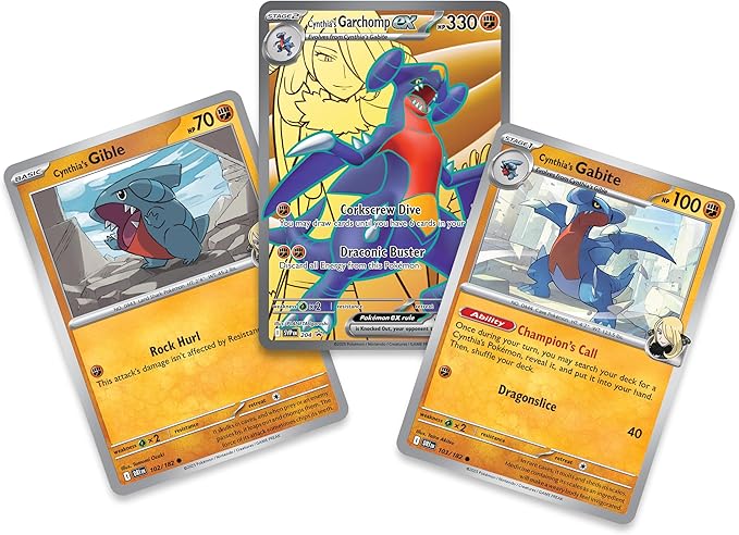 Cynthia’s Garchomp ex Premium Collection - Inglés - Image 2