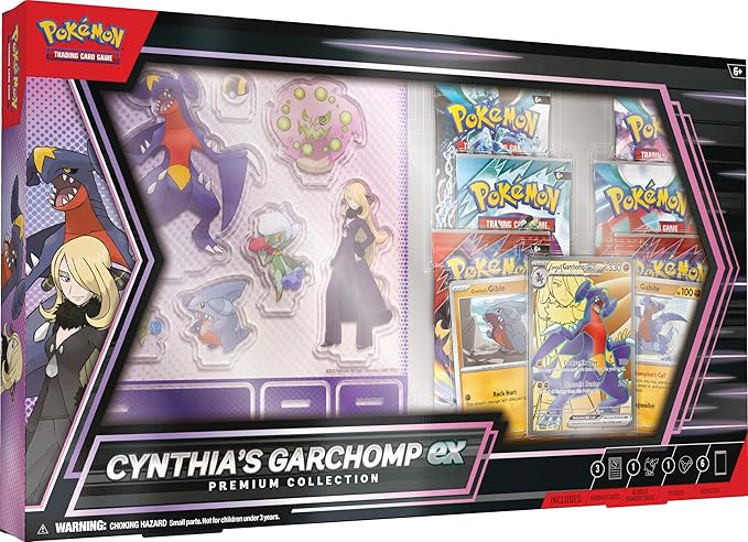Cynthia’s Garchomp ex Premium Collection - Inglés