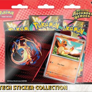 Ascenso Heróico Tech Sticker Charmander - Español