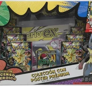 Ascenso Heróico - Poster Mega Lucario ex - Español