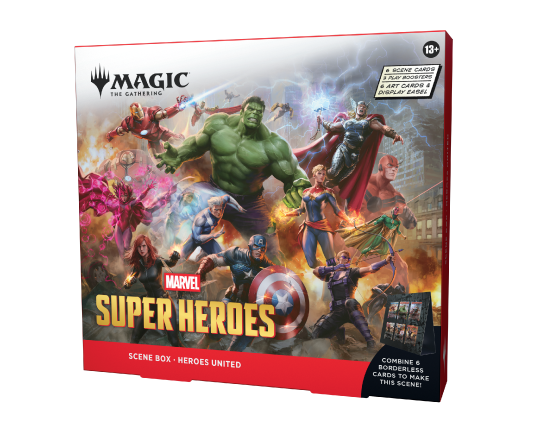 Marvel Super Heroes - Scene Box - el par con ambas versiones - Image 2
