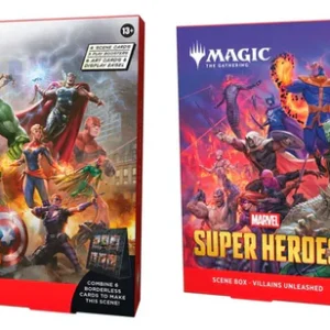 Marvel Super Heroes - Scene Box - el par con ambas versiones