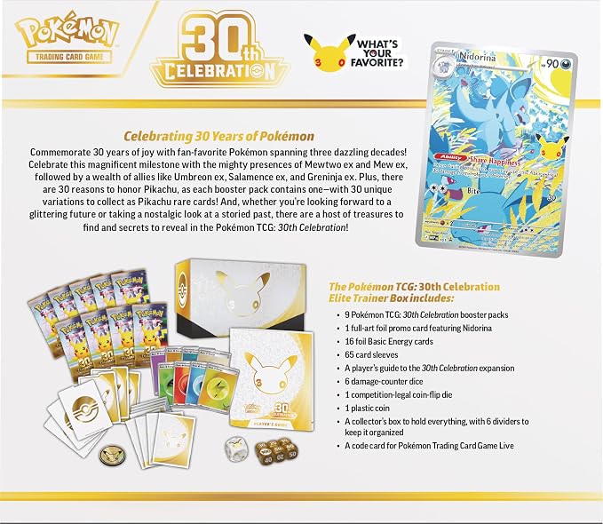 30th Celebration - Elite Trainer Box - Inglés - Imagen 3