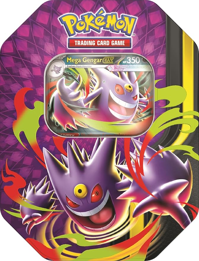 Mega Moonlit Tin con Mega Gengar ex - Español