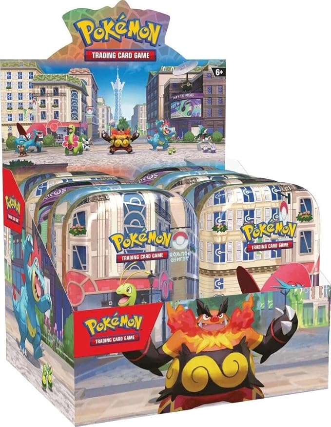 Lumiose City Mini Tin Display - Inglés