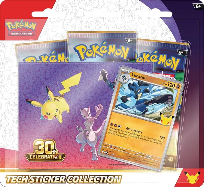 30th Celebration - Night Tech Sticker Collection - Inglés