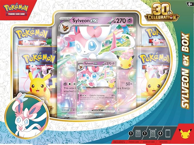30th Celebration - Caja Sylveon Ex - Español